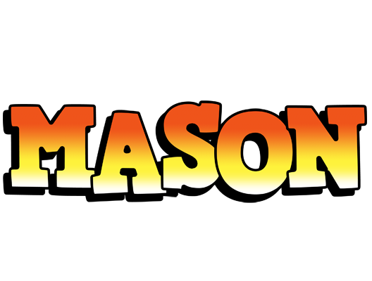 Mason sunset logo