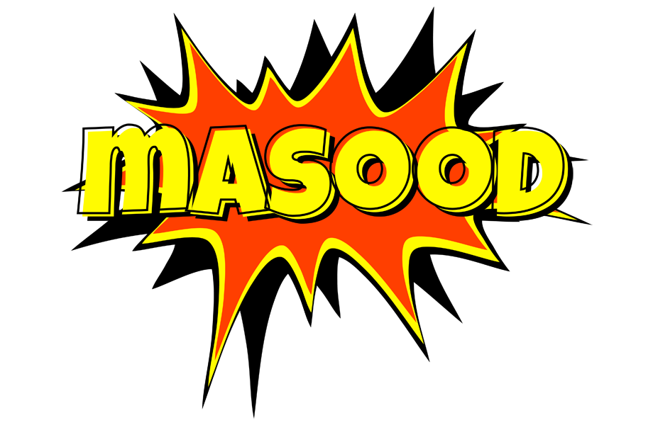 Masood bazinga logo
