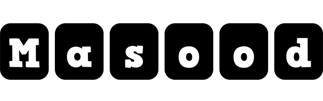 Masood box logo