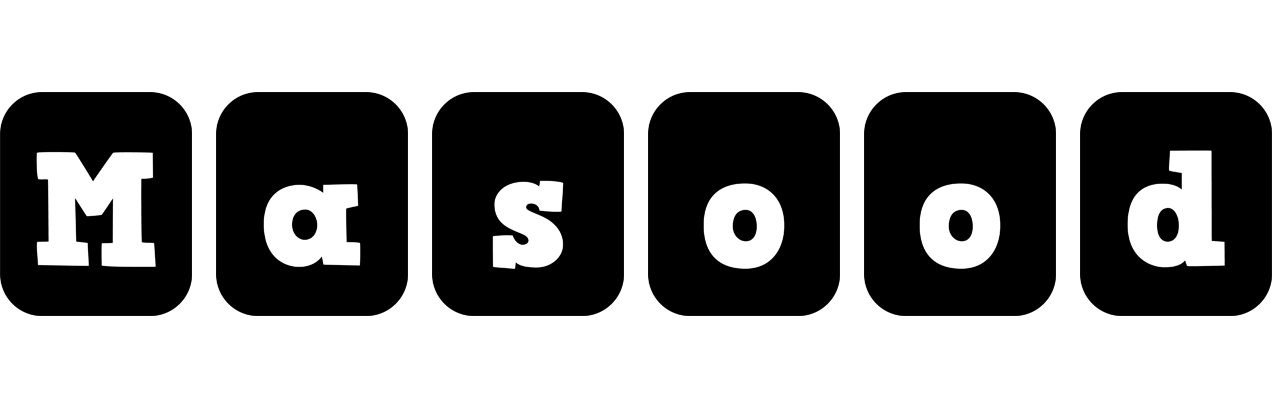 Masood box logo