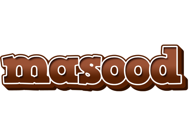 Masood brownie logo