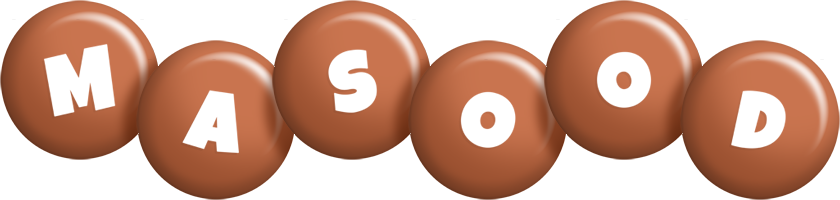 Masood candy-brown logo