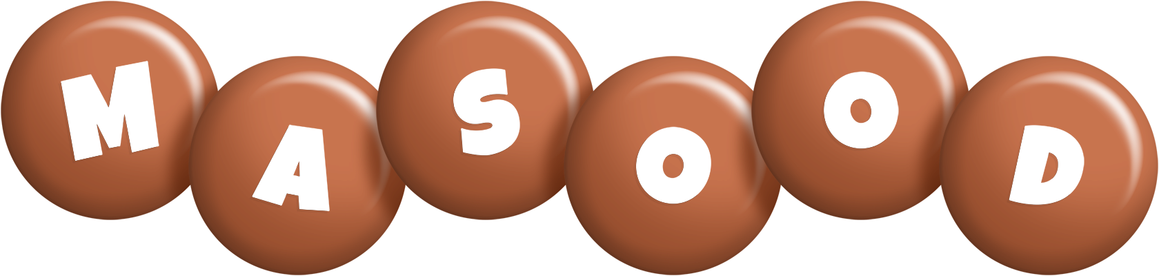 Masood candy-brown logo