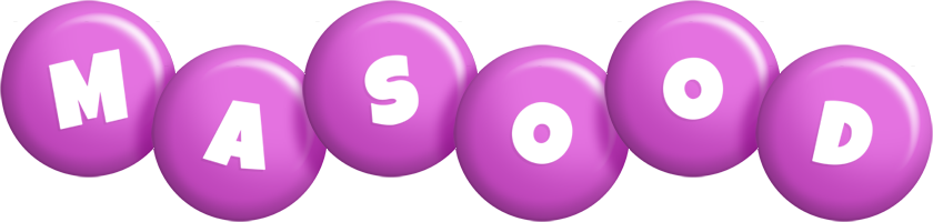 Masood candy-purple logo