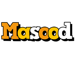 Masood cartoon logo