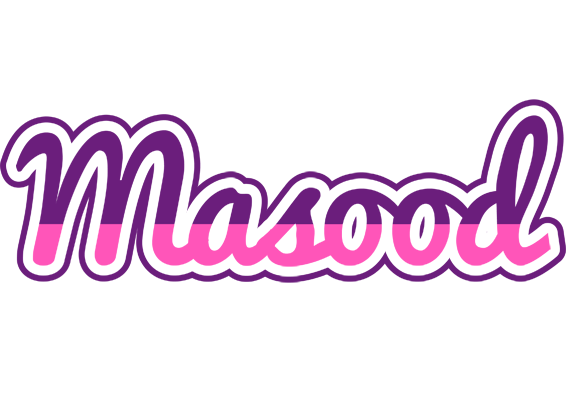 Masood cheerful logo