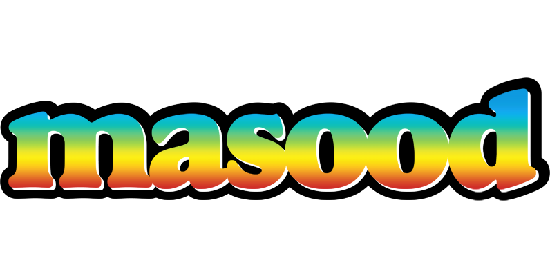 Masood color logo