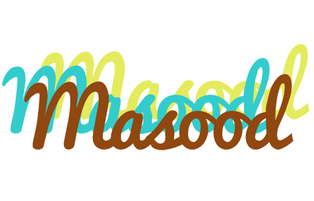 Masood cupcake logo