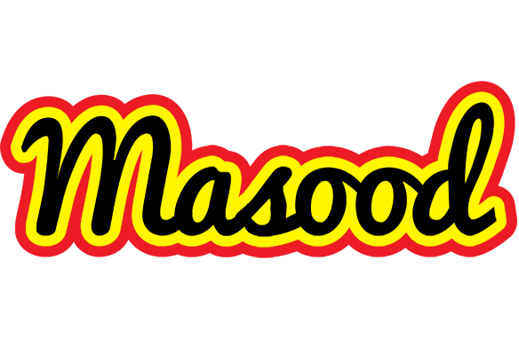 Masood flaming logo