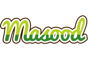 Masood golfing logo