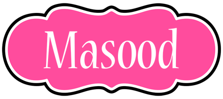 Masood invitation logo