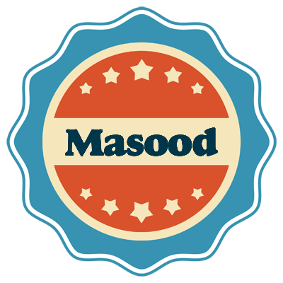 Masood labels logo