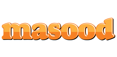 Masood orange logo