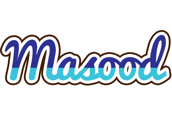 Masood raining logo
