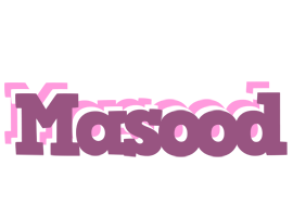 Masood relaxing logo