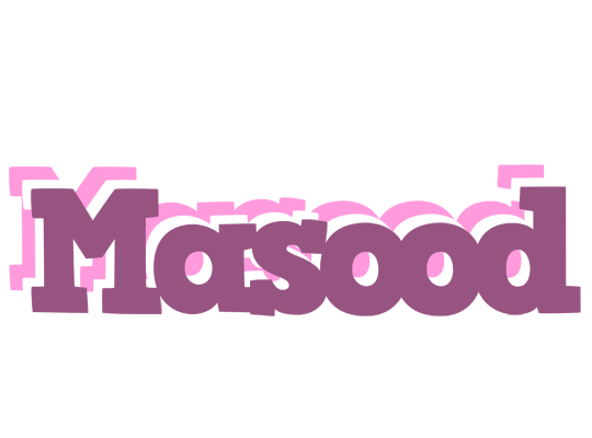 Masood relaxing logo