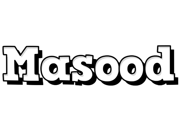 Masood snowing logo