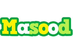 Masood soccer logo