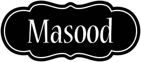 Masood welcome logo