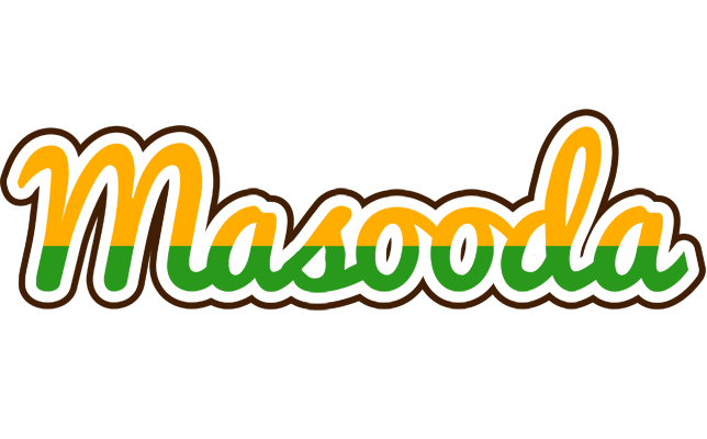Masooda banana logo