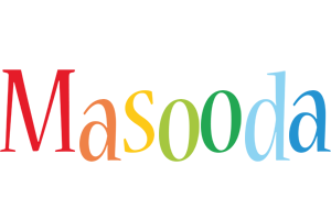 Masooda birthday logo