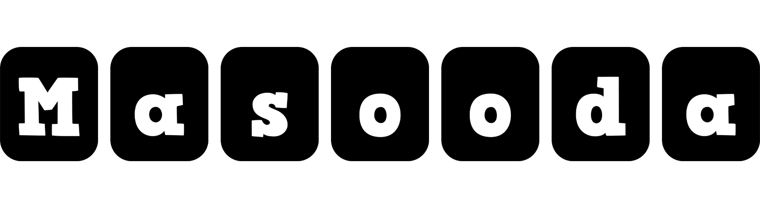 Masooda box logo