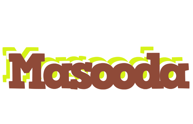 Masooda caffeebar logo