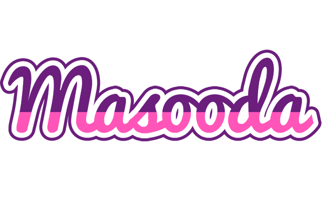 Masooda cheerful logo