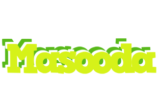 Masooda citrus logo