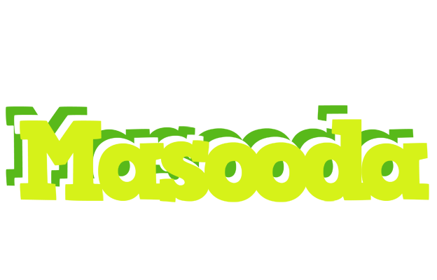Masooda citrus logo