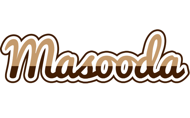 Masooda exclusive logo