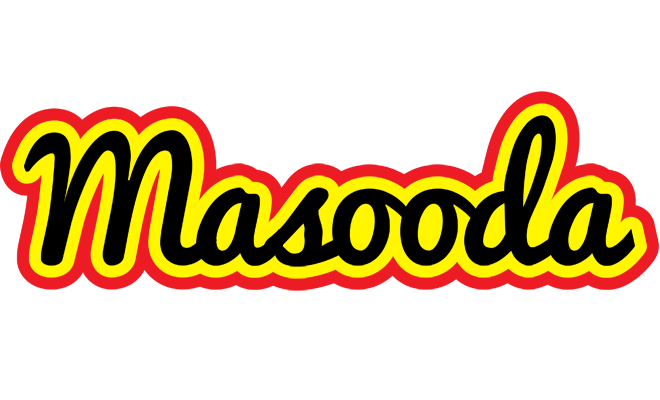 Masooda flaming logo