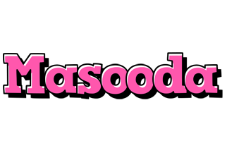 Masooda girlish logo