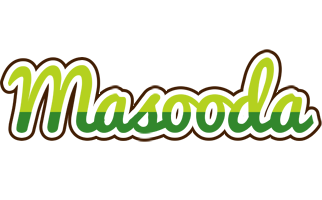 Masooda golfing logo