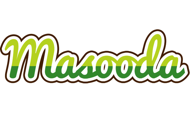 Masooda golfing logo