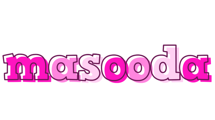 Masooda hello logo
