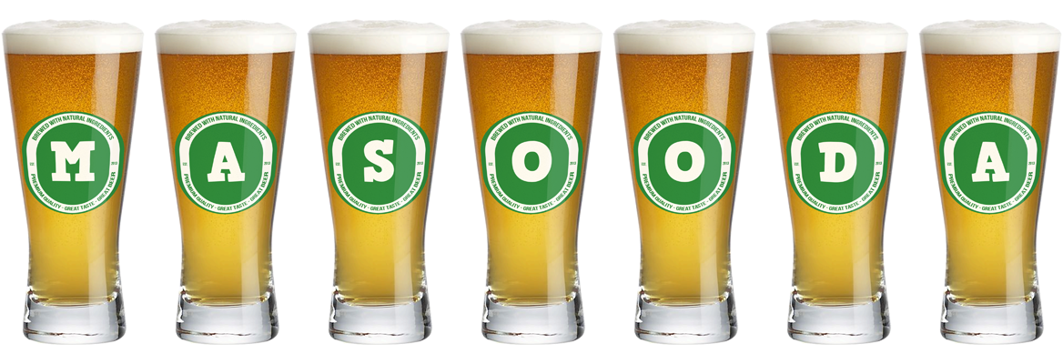 Masooda lager logo