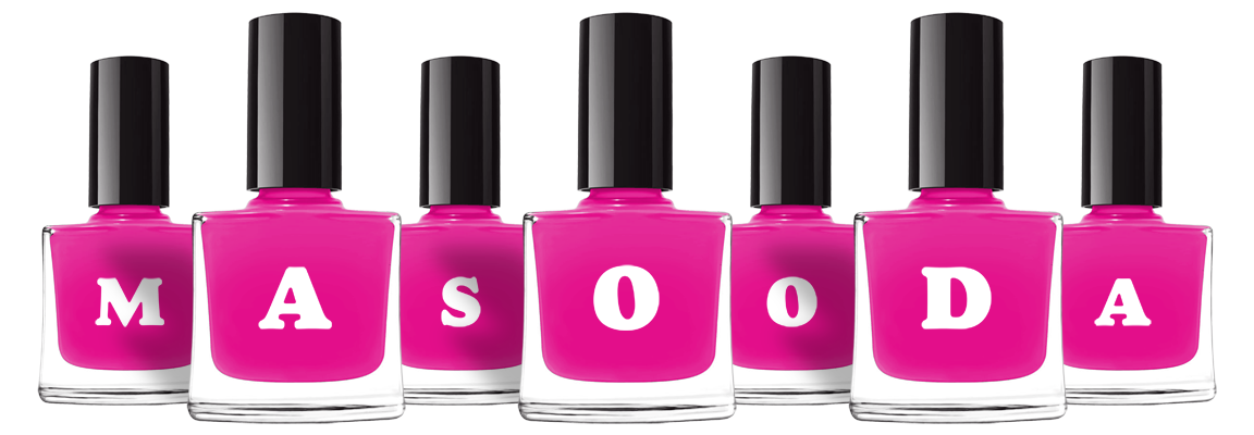 Masooda nails logo