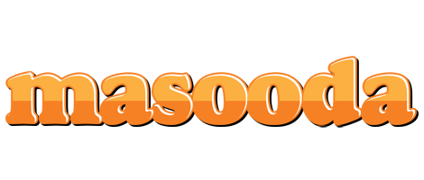 Masooda orange logo