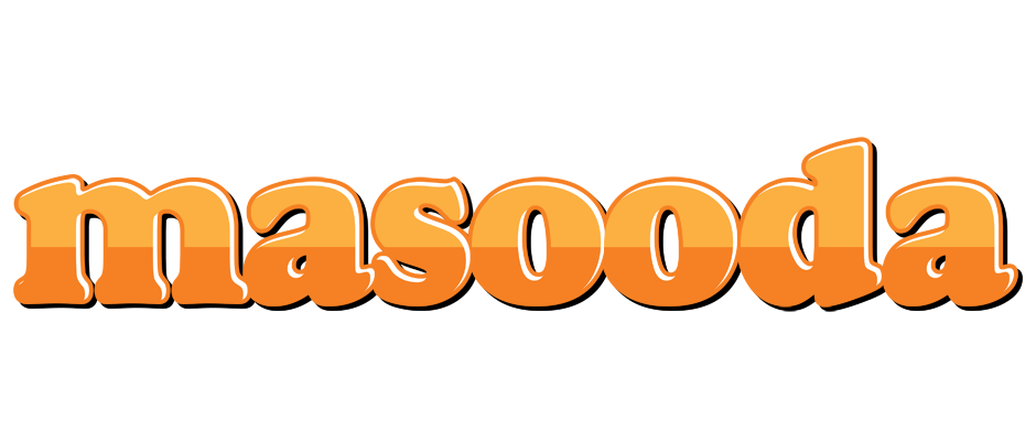 Masooda orange logo