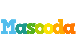 Masooda rainbows logo