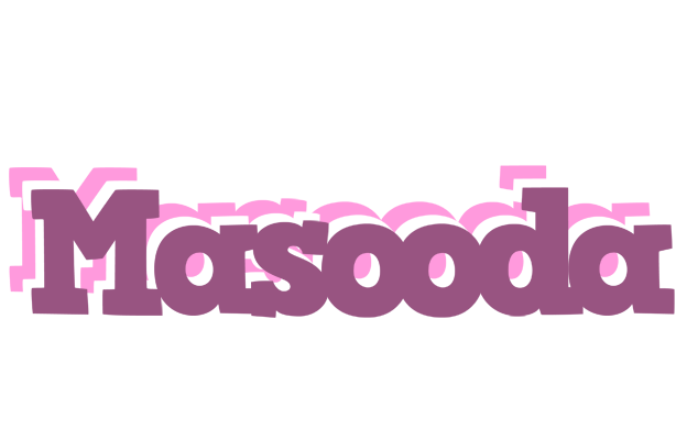 Masooda relaxing logo