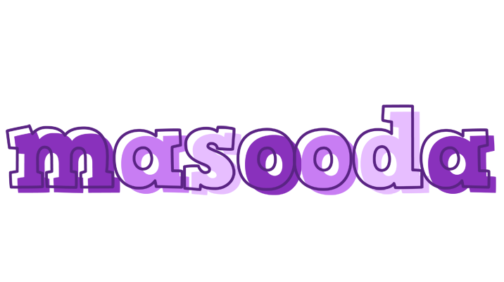 Masooda sensual logo