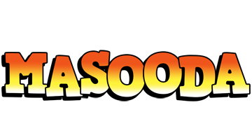 Masooda sunset logo