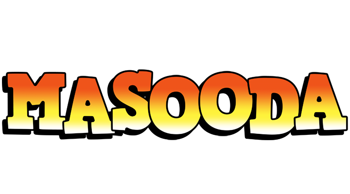 Masooda sunset logo