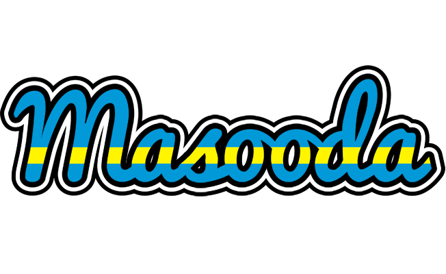 Masooda sweden logo