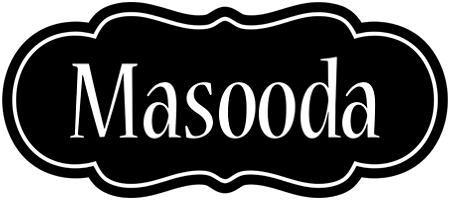 Masooda welcome logo