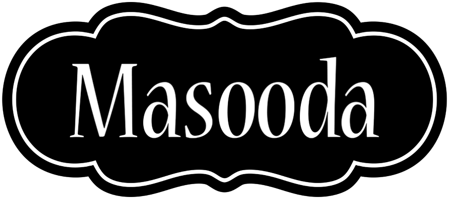 Masooda welcome logo