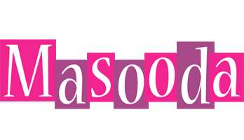 Masooda whine logo