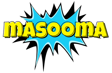 Masooma amazing logo